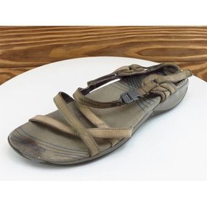 Merrell‎ Size 9 Sandal Strappy Brown Leather Women M